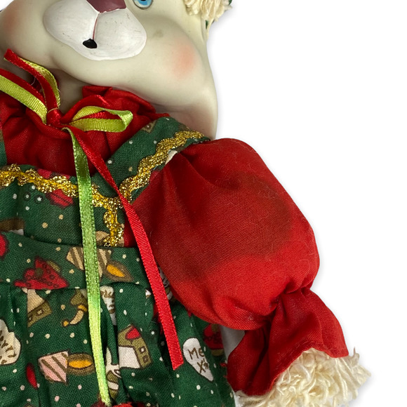 1995 Hip and Hop Christmas Decor House of Lloyd Christmas Around the World Bunny - Picture 6 of 11